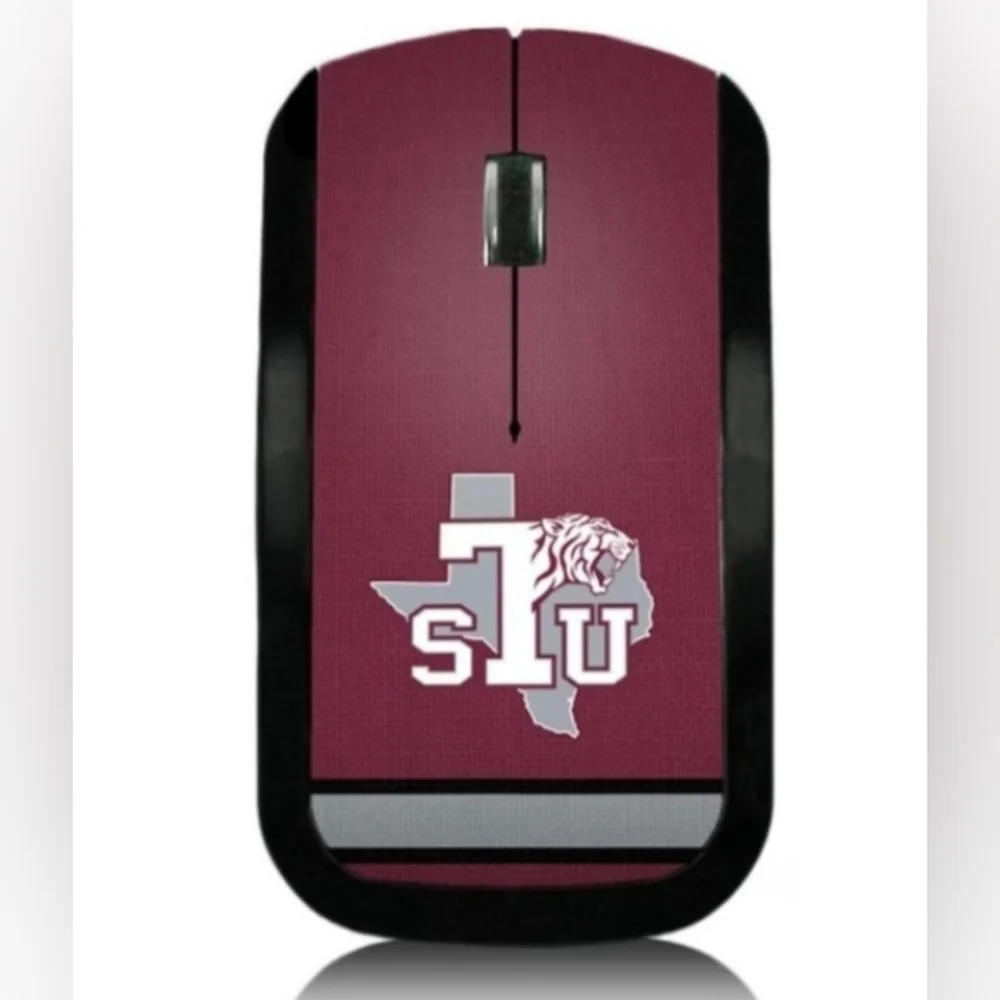 Texas Southern Tigers Keyscaper Stripe Design Wireless Mouse